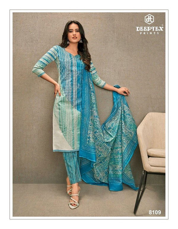 Deeptex Miss India Vol 81 Printed Cotton Dress Material